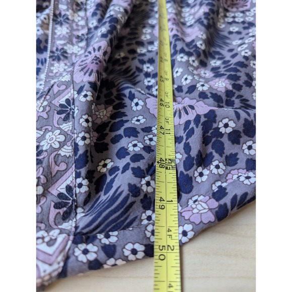 Natalie Martin Floral Long Kimono Robe Swim Cover Cottagecore - Picture 13 of 13